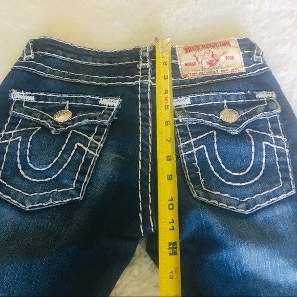 True Religion Joey Super T Cropped Jeans size 26 - Picture 7 of 12